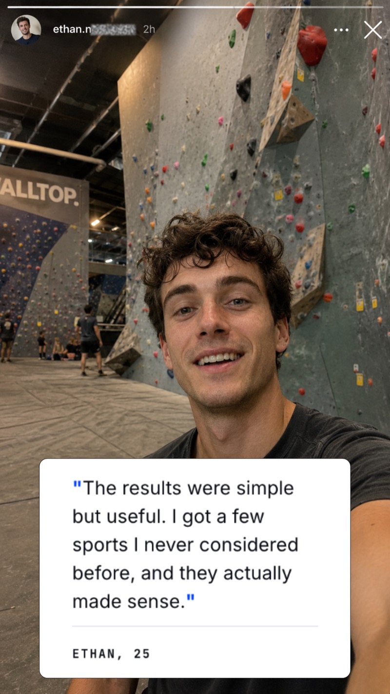 User testimonial